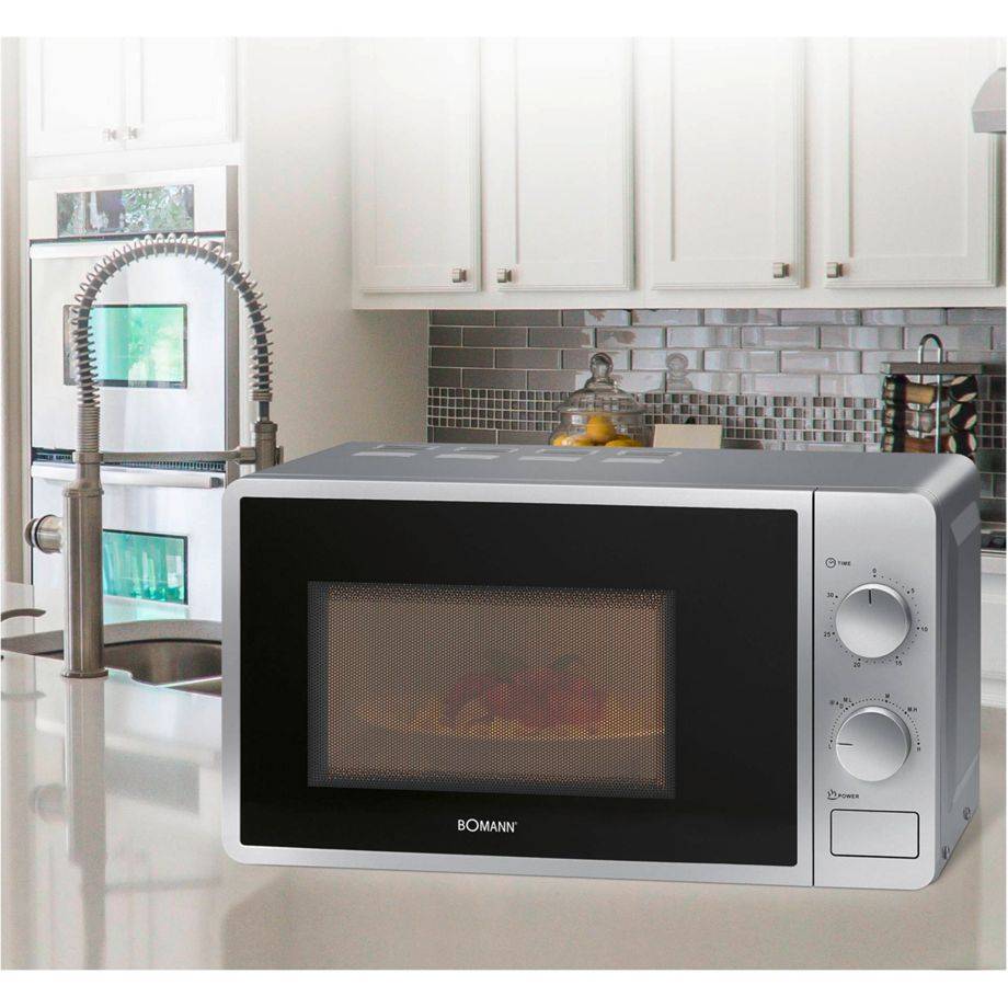 Bomann MW 6014 CB silber-1