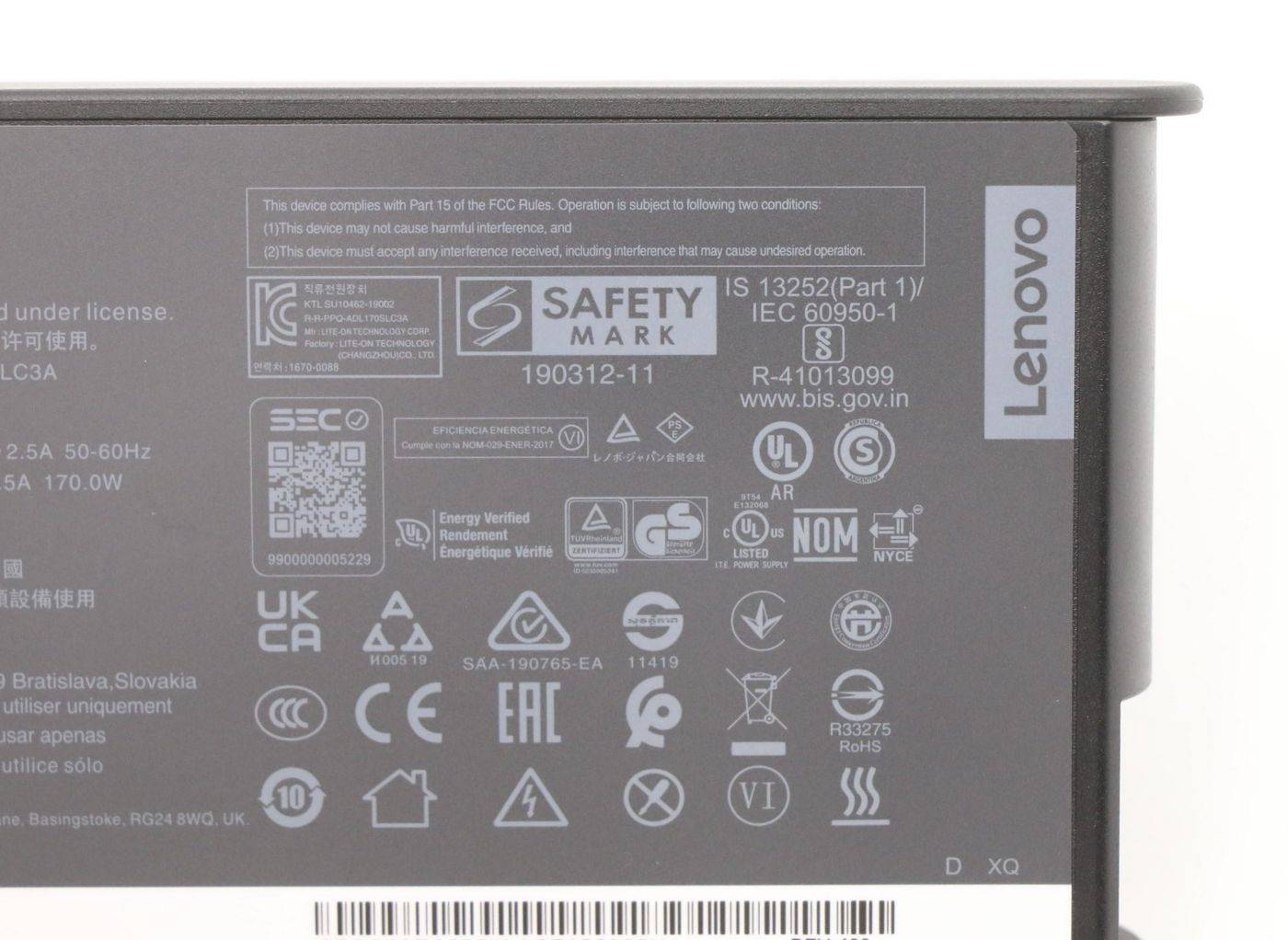 Lenovo Lite-On - Netzteil - 170 Watt - für IdeaPad Gaming-3