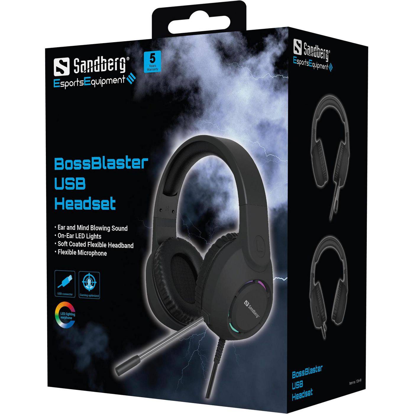 SANDBERG BossBlaster USB Headset-3