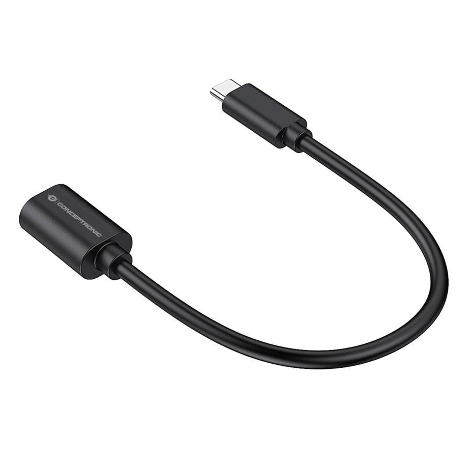 Conceptronic ABBY11B OTG-Adapter für USB-C zu USB-A 2er Pack, 20cm, 0,2 m, USB C, USB A, USB 3.2 Gen 1 (3.1 Gen 1), 5000-1