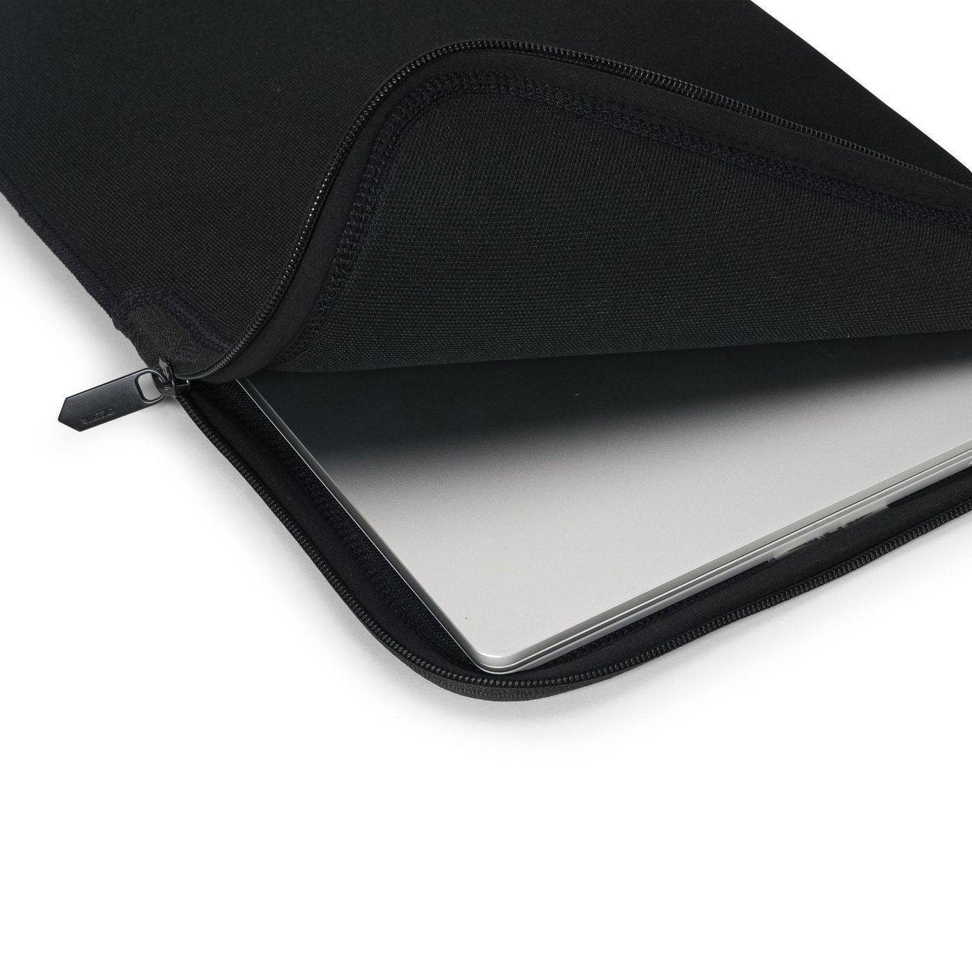 Dicota Notebook Hülle Sleeve Eco SLIM S Passend für maximal: 33,0 cm (13") Schwarz-9