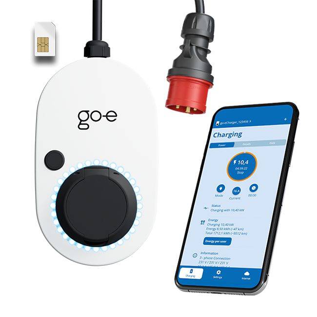 go-e Charger Gemini flex 2.0 22 k W Wallbox-6