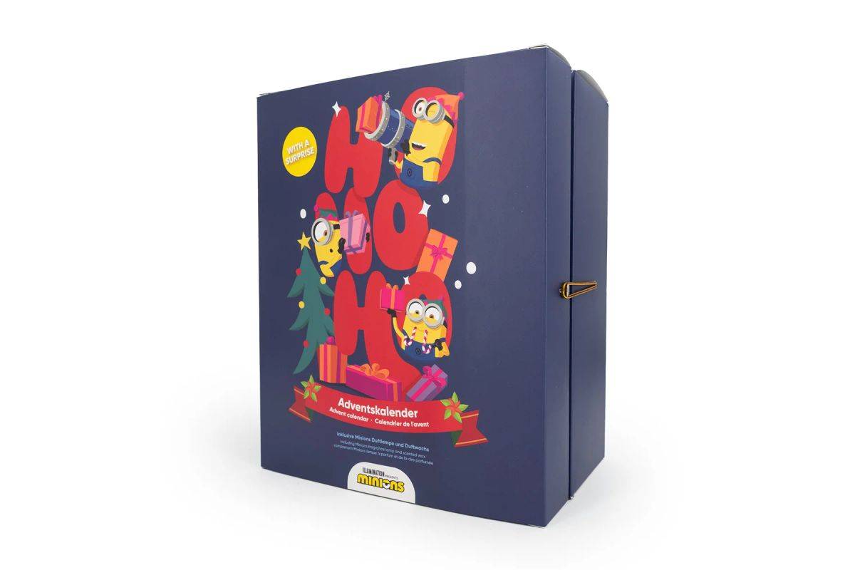 CANDLE Adventskalender Minions mit Teelicht Duftlampe +24xDuftwachs Home & Living Raumklima-2