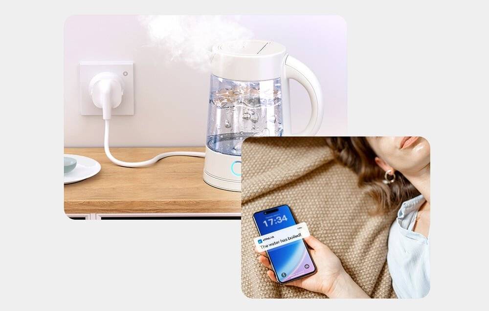 Preisbild für Sonoff WS01TPF-E WLAN-Smart-Steckdose (Typ F)