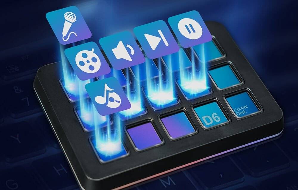 Fifine D6 Streaming-Controller (schwarz)-4