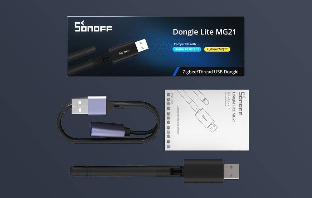Symbolbild für Bramka ZigBee SONOFF Dongle-LMG21 (Home Assistant, openHAB, Zigbee2MQTT)