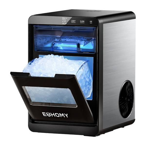 Euhomy IM017 Eiswürfelbereiter, 20 kg (schwarz)