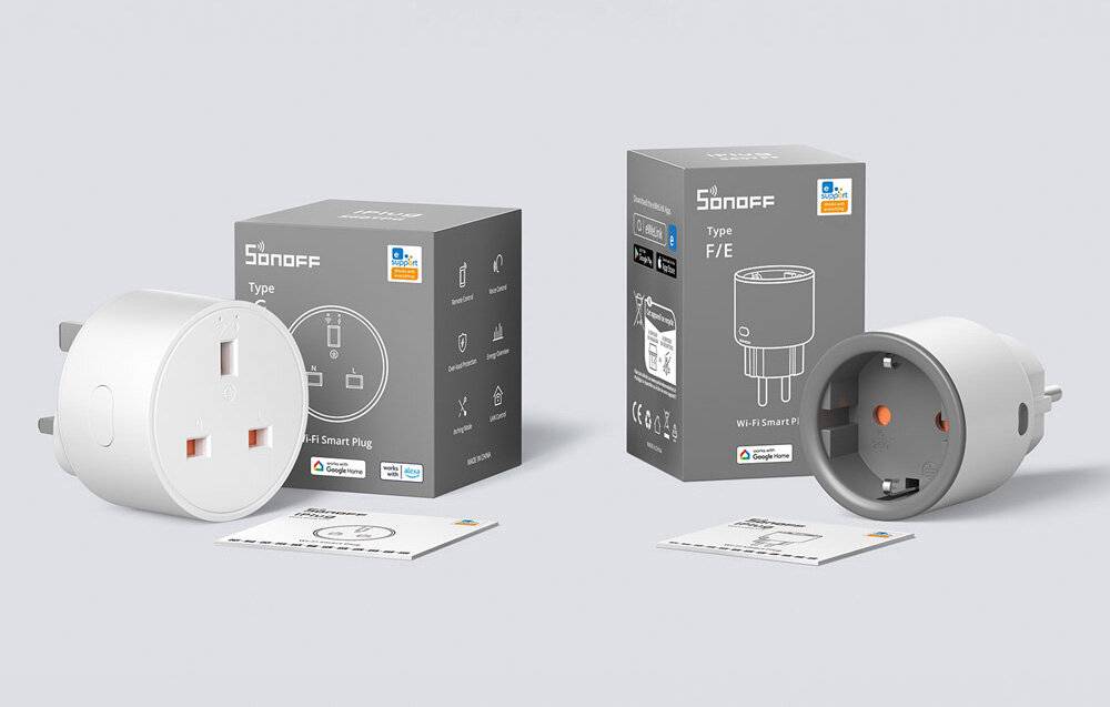 Sonoff - S60TPF 4Pack - Sonoff S60TPF WiFi Smart-Steckdose (4er-Pack)-1