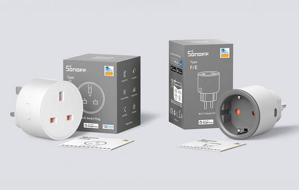 Sonoff S60TPF WLAN-Smart-Steckdose (2er-Pack)