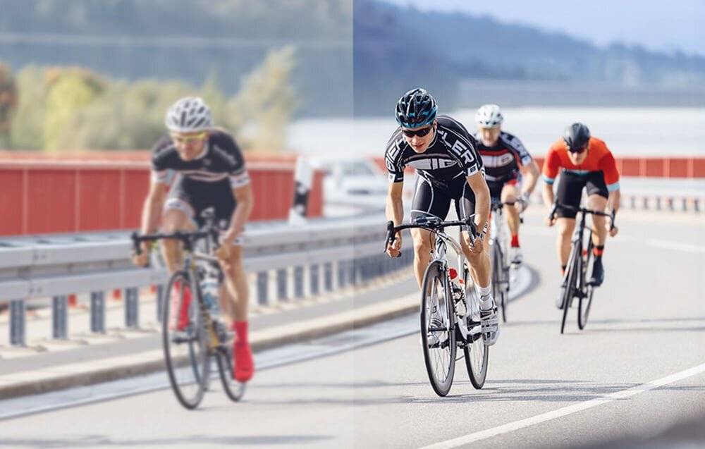 Symbolbild für Colmi V06 AI Orange Sportsonnenbrille