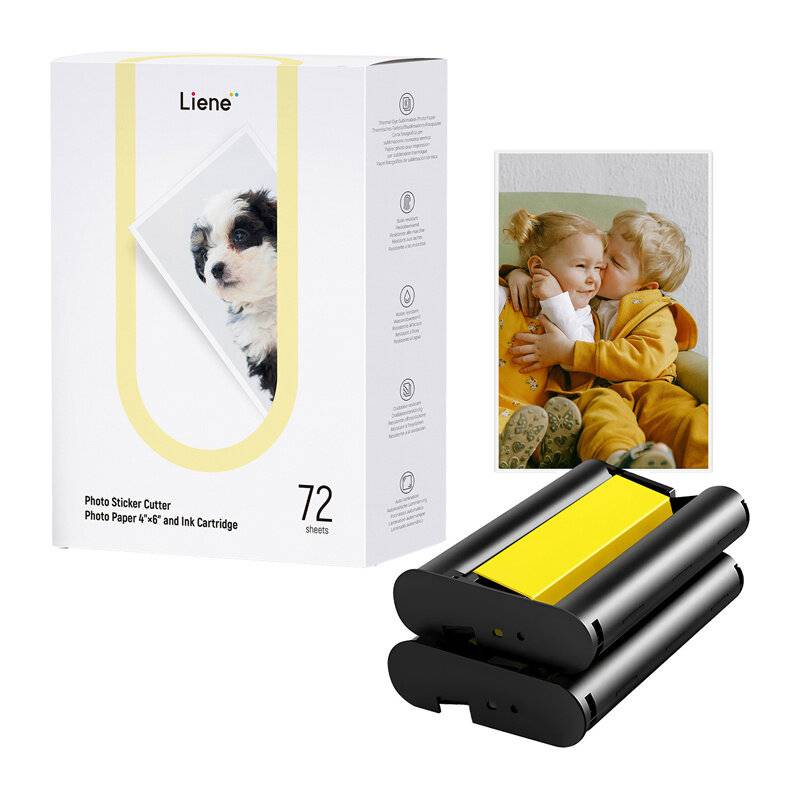 Liene PixCut Druckerpapier, 4 x 6 Zoll, 72 Blatt-0