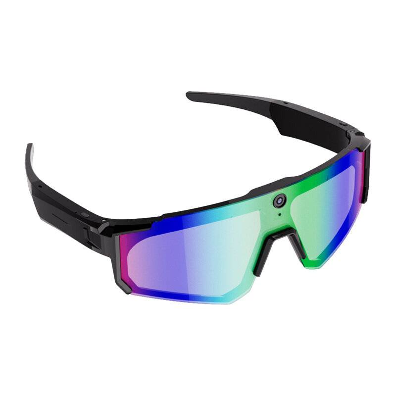 Symbolbild für Colmi V06 AI Sportsonnenbrille (schwarz mit blauen Gläsern)