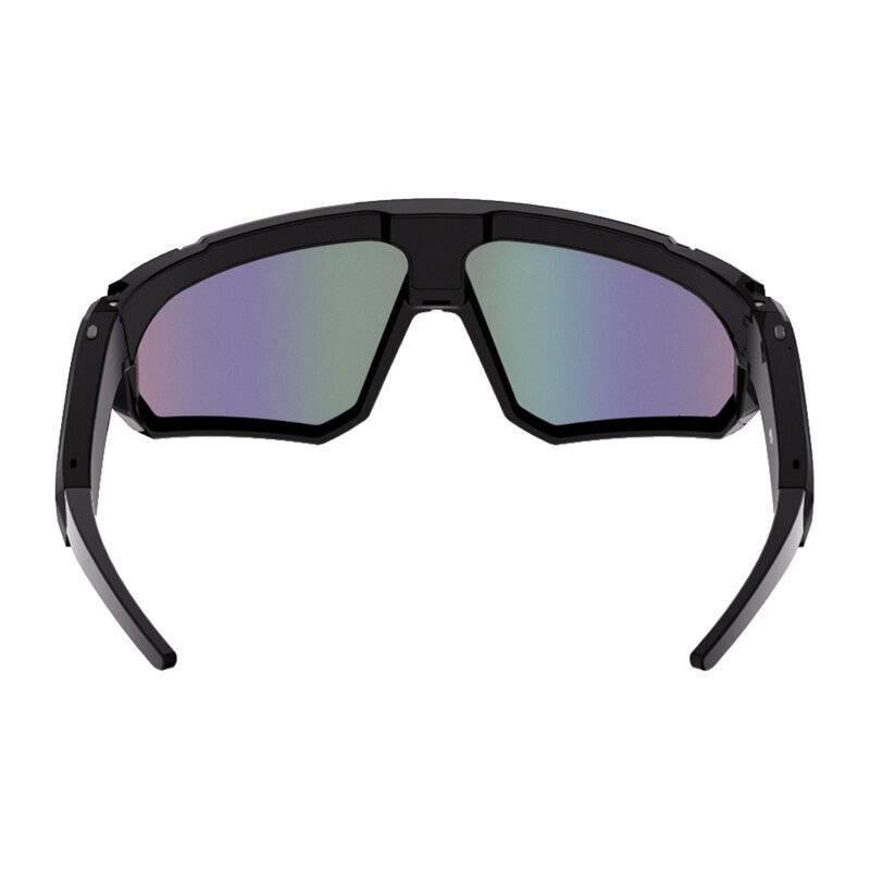 Symbolbild für Colmi V06 AI Sportsonnenbrille (schwarz mit blauen Gläsern)