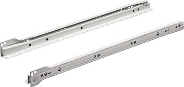 Rollenführung STA pulverbeschichtet,weiß L.400mm