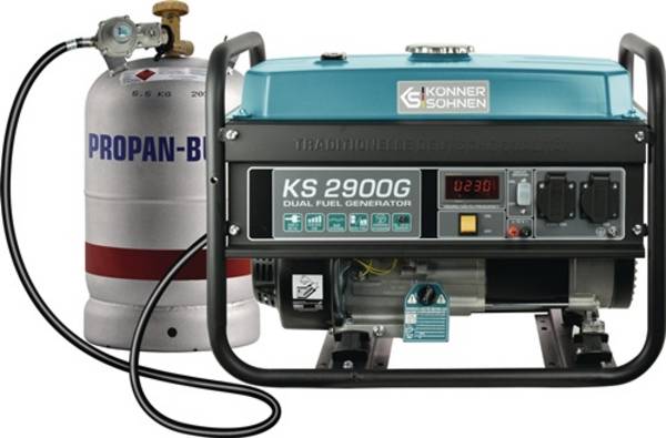 Stromerzeuger KS 2900G 2,5 kW Benzin/Gas
