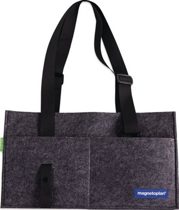 Moderatorentasche 100%recyceltem PES H250xB450xT150mm MAGNETOPLAN