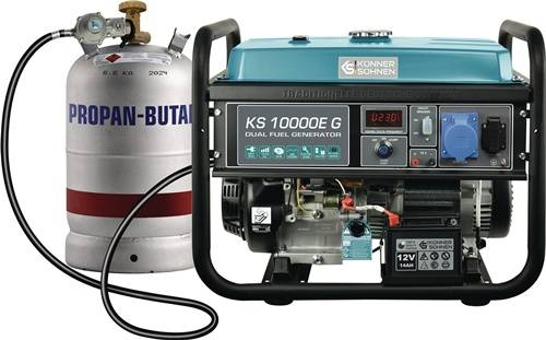 Stromerzeuger KS10000E G 7,5 kW Benzin/Gas-0
