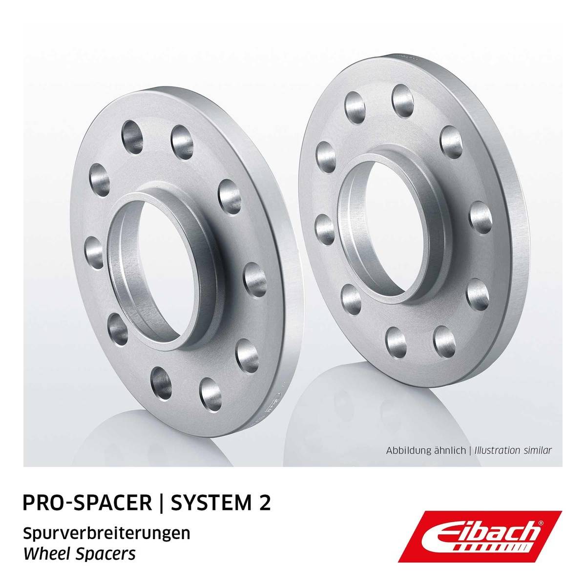 Spurverbreiterung 15 mm Ø 71,5 mm EIBACH IAM-Expertise für u.a. PORSCHE 911-2