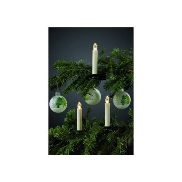 Hellum Christbaumkerze LED ws 5LP IP20 Batt m.LM