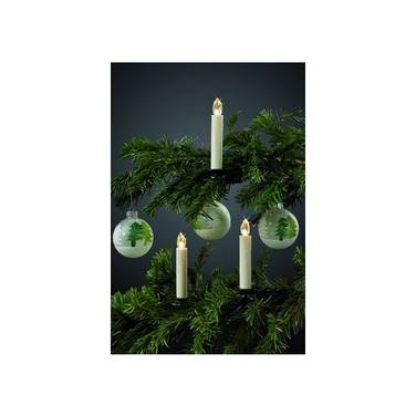 Hellum Christbaumkerze LED ws 5LP IP20 Batt m.LM