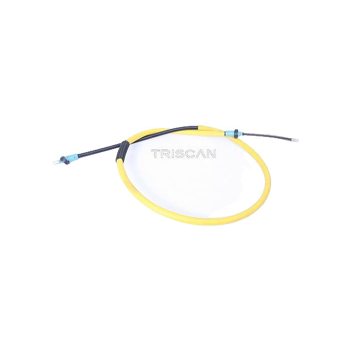 Seilzug Feststellbremse Trommelbremse TRISCAN für RENAULT MODUS-0