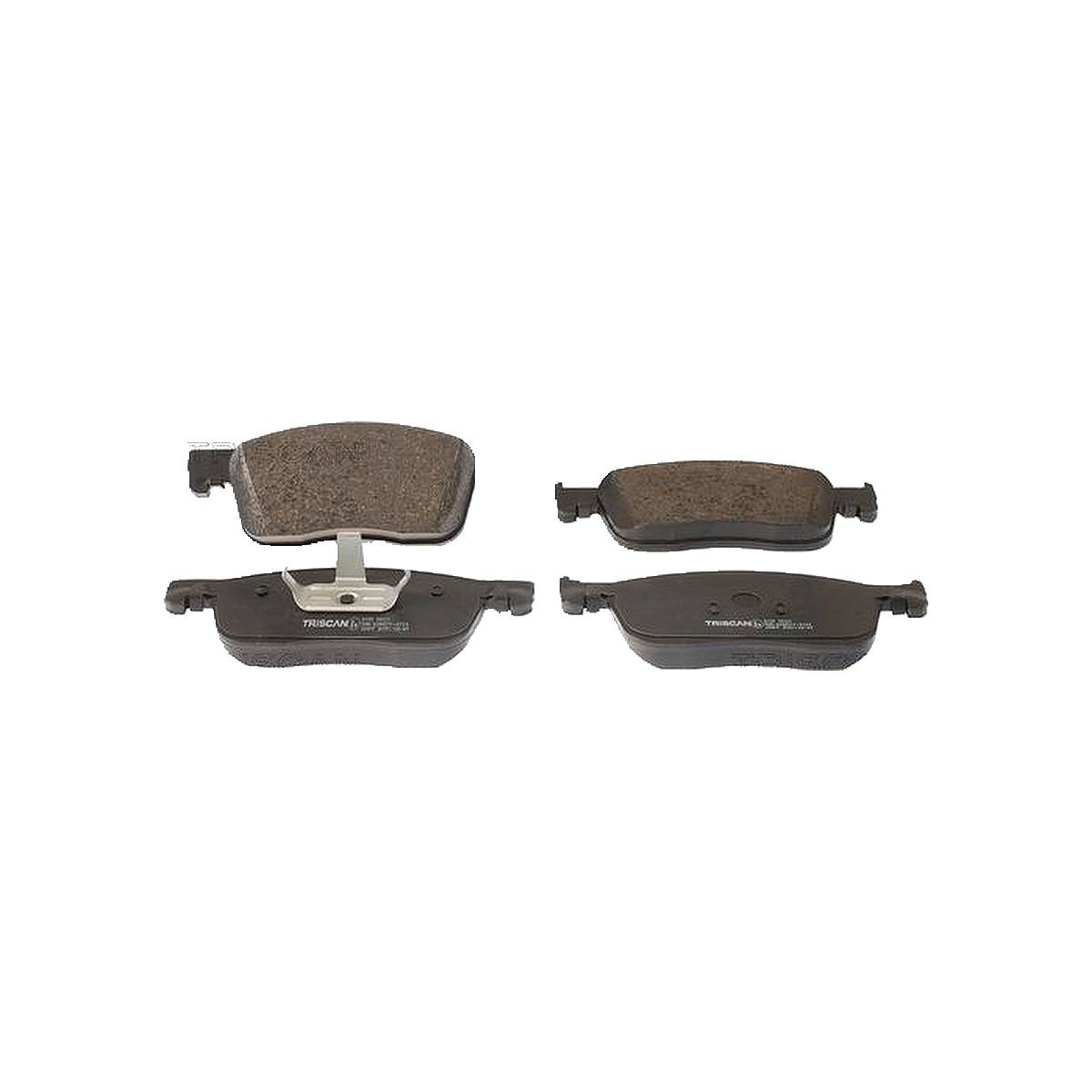 Bremsbelagsatz Scheibenbremse 17,8 mm TRISCAN für u.a. CITROËN JUMPY-0