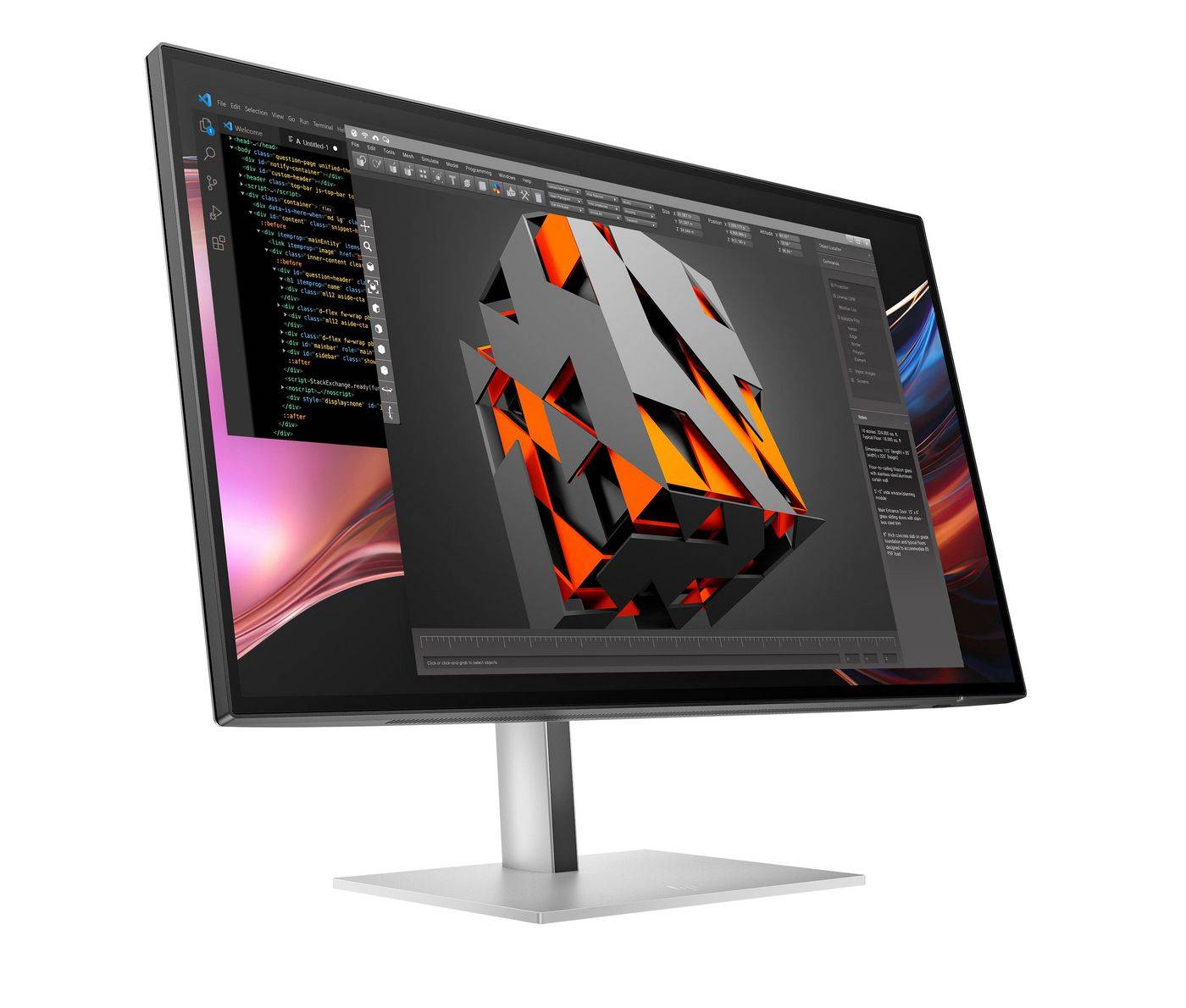 HP 727pu - Series 7 Pro - LED-Monitor - 68.6 cm (27"")-1