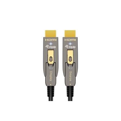 Equip Hdmi HS Ethernet 2.1 D/A D-AOC 8K/60Hz grau - Kabel - Digital/Display/Video-0