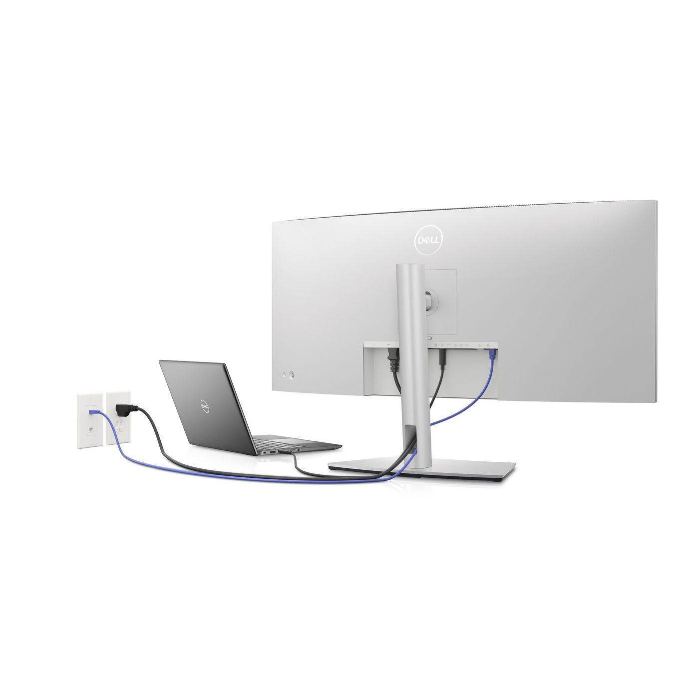 Dell UltraSharp U3423WE LCD-Monitor EEK F (A - G) 86.4 cm (34 Zoll) 3440 x 1440 Pixel 21:9 5 ms HDMI®, DisplayPort, USB--5