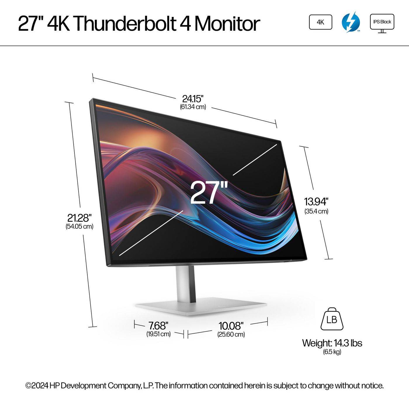 HP 727pk - Series 7 Pro - LED-Monitor - 68.6 cm (27"")-3