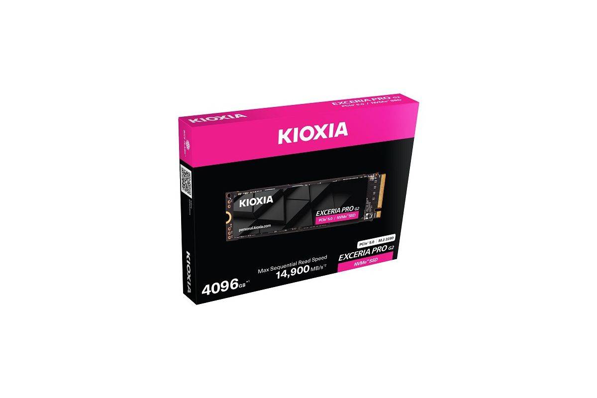 Kioxia EXCERIA PRO G2 - SSD - 2048 GB - intern - M.2 2280 S3-M (M.2 2280 S3-M)-1