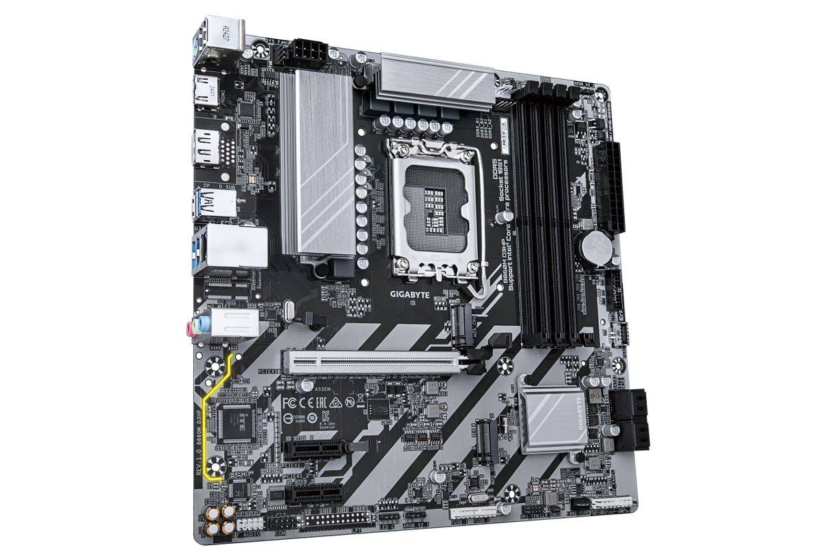 Gigabyte B860M D3HP (B860,S1851,mATX,DDR5 Multimedia-Technik Mainboards INTEL-1