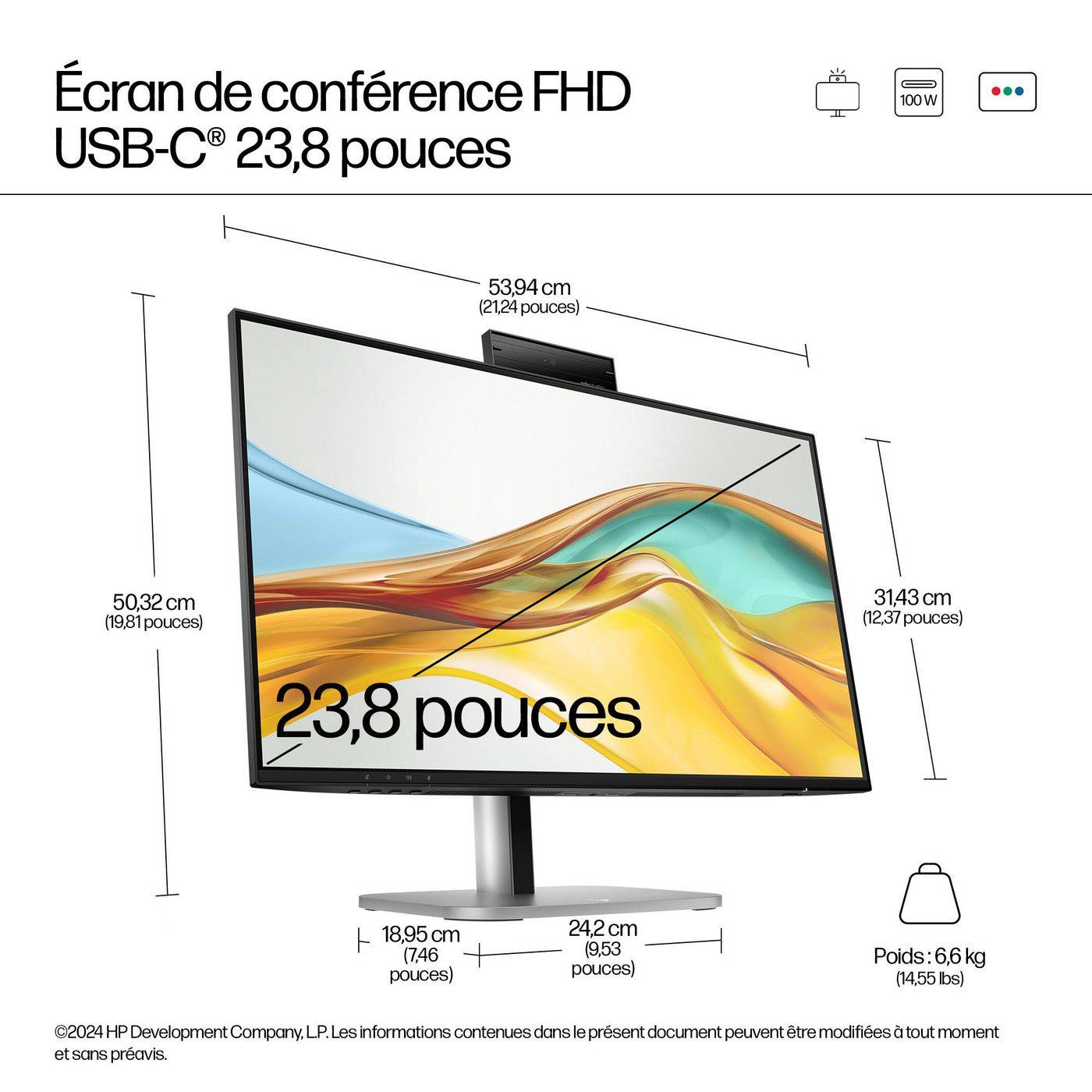 HP 524pm - Series 5 Pro - LED-Monitor - 61 cm (24")-4