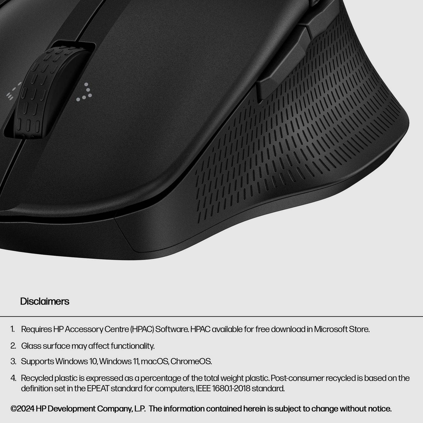 HP 685 Comfort - Maus - dual mode - 7 Tasten - kabellos - Bluetooth - kabelloser Empfänger (USB)-2