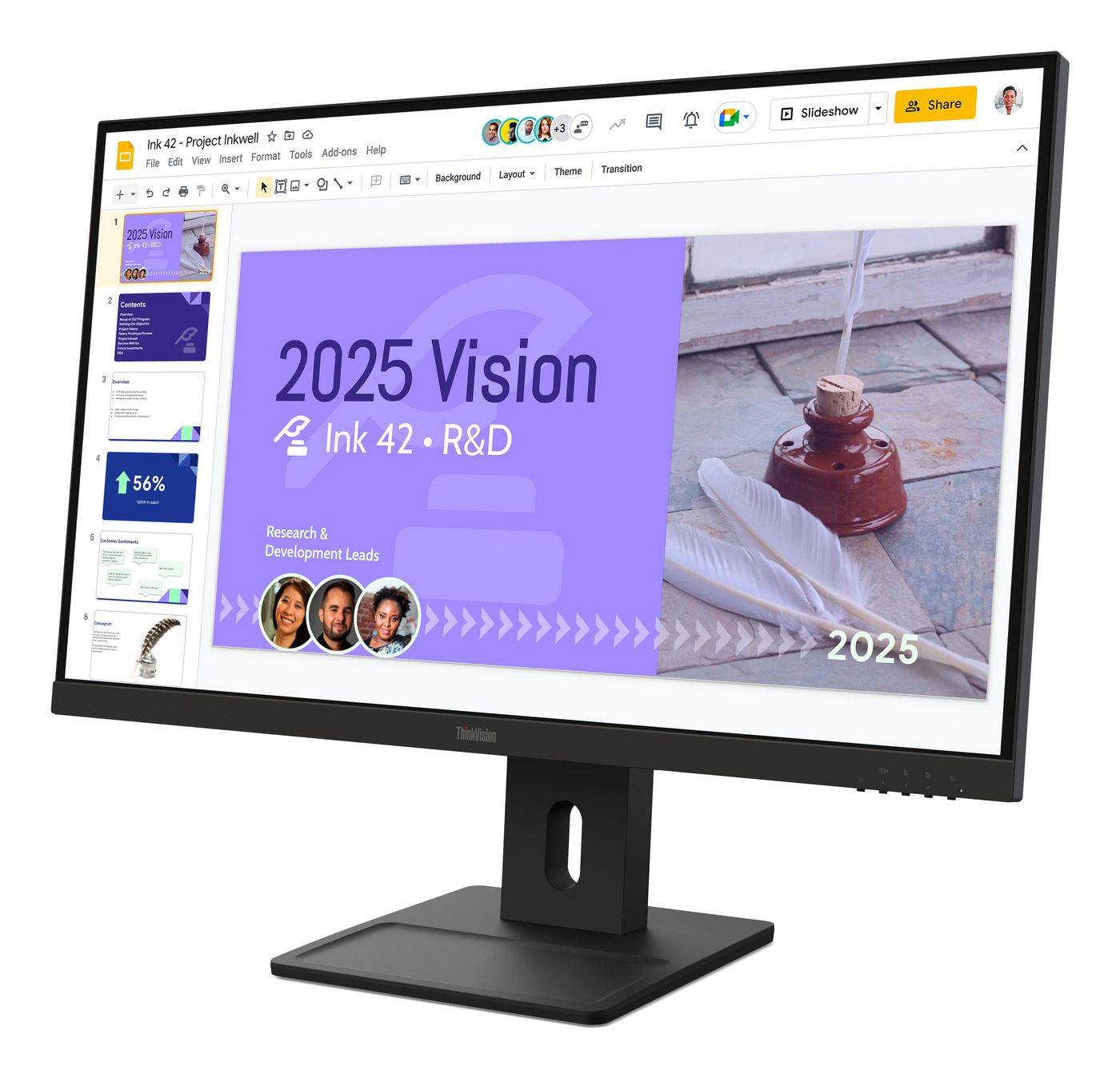 Lenovo ThinkVision E27Q-40 - LED-Monitor - 68.6 cm (27")-2