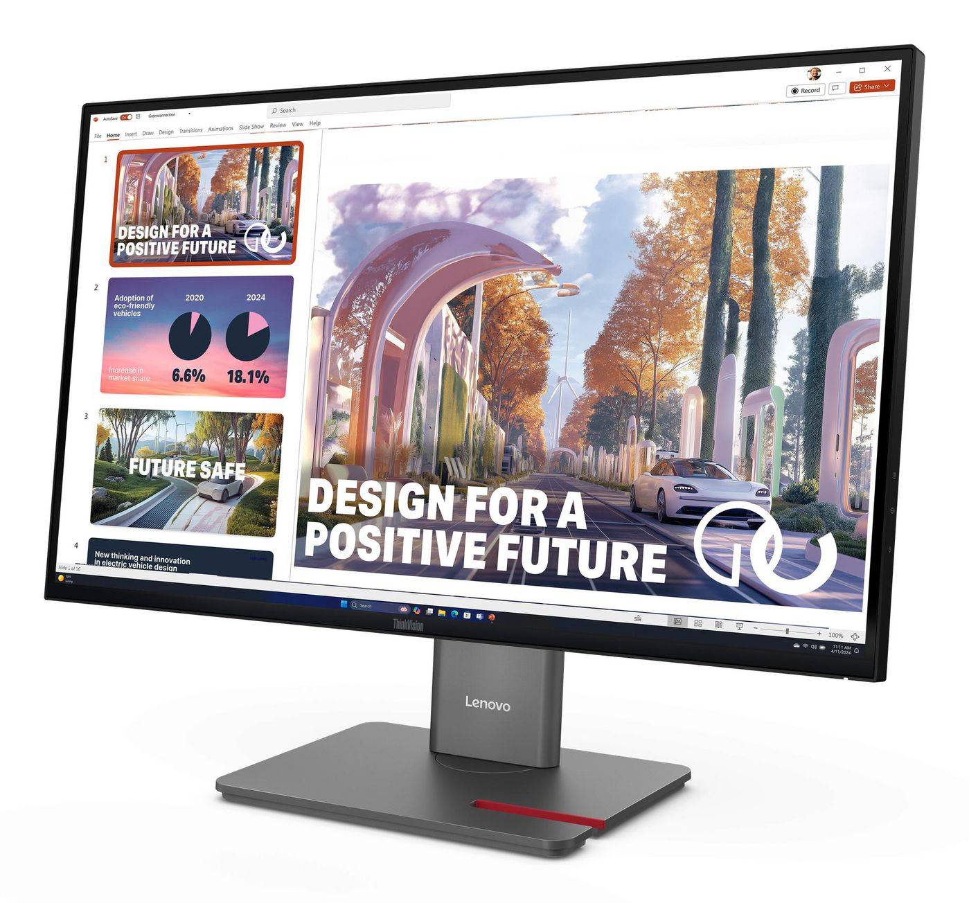Lenovo ThinkVision P27QD-40 - LED-Monitor - 68.6 cm (27")-1