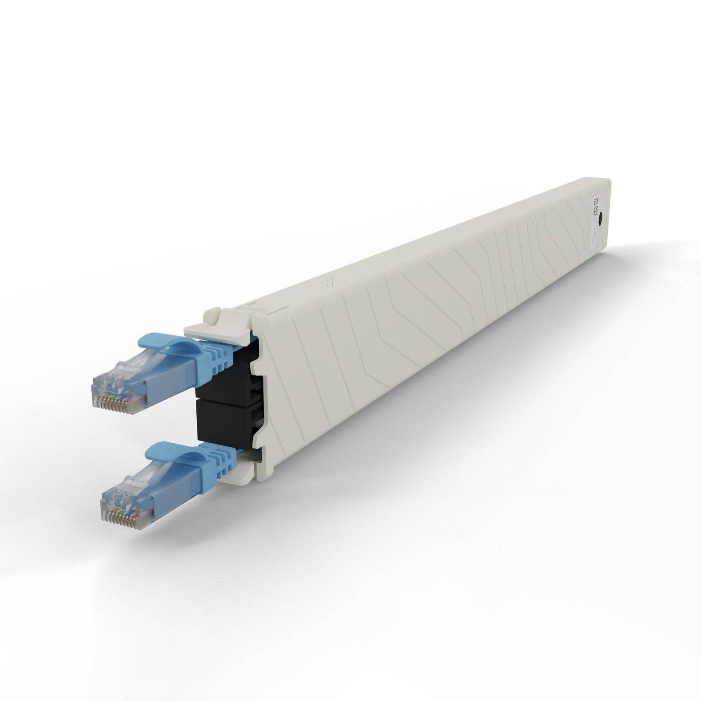 patchbox.one Kassette 8RU UTP blau Cat.6a 0,8m Netzwerkkabel Installation Kabelkassette Cat.6A / EA-4