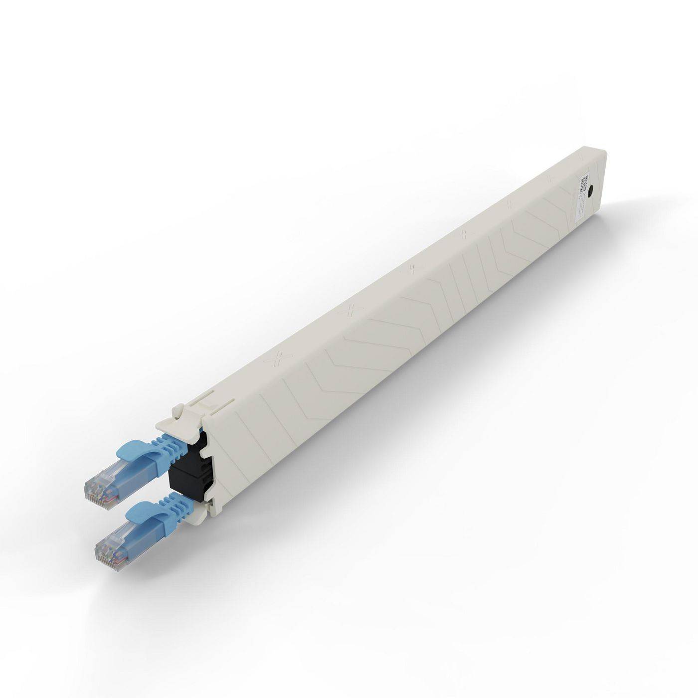 patchbox.one Kassette 8RU UTP blau Cat.6a 0,8m Netzwerkkabel Installation Kabelkassette Cat.6A / EA-2