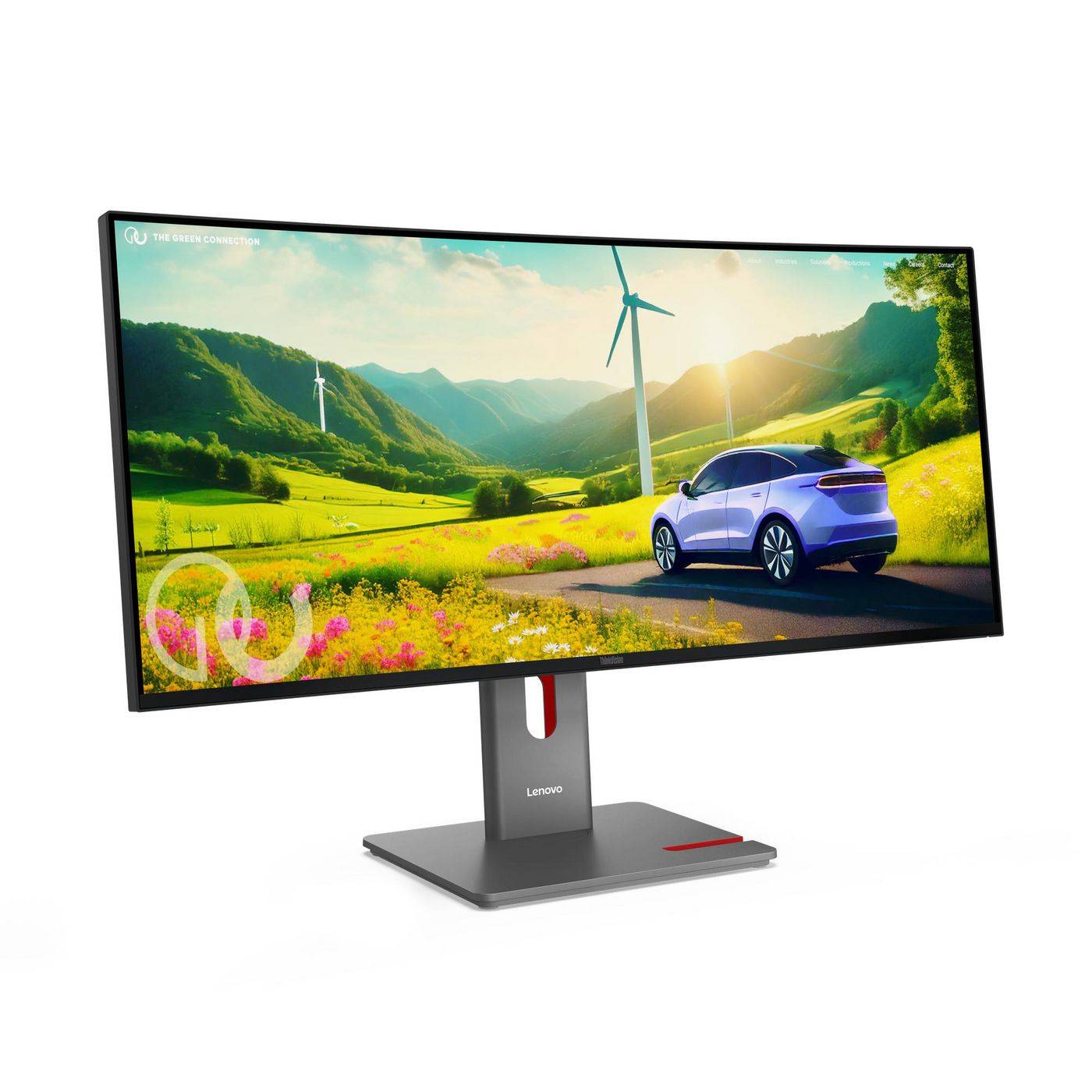 Lenovo ThinkVision P34WD-40 - LED-Monitor - gebogen - 86.4 cm (34")-2