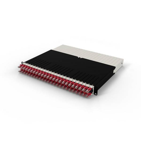 patchbox.one 8RU UTP rot Cat.6a 0,8m Netzwerkkabel Installation Patchpanel Cat.6A / Class EA