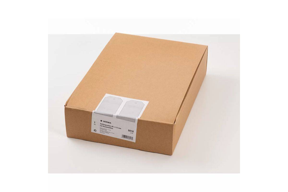 Anhängezettel 60x113mm 1.000St - Artikel: 161010670-1