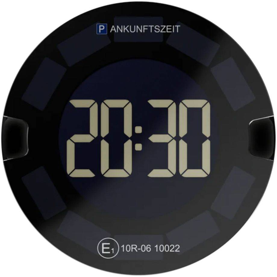 OOONO P-Disc No3 schwarz elektr.Parkscheibe fürs Auto-0