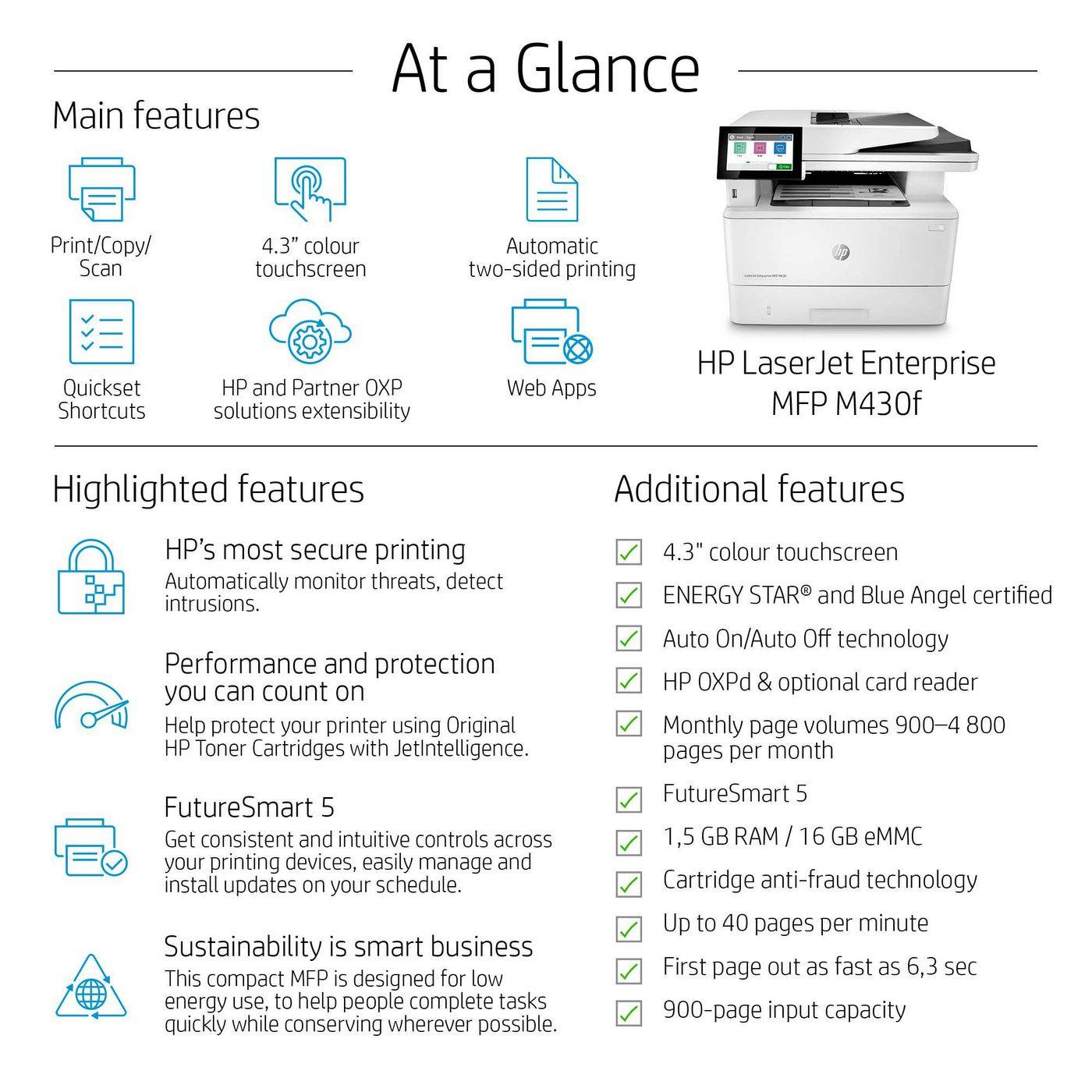 HPE - Laserjet Enterprise Mfp-3