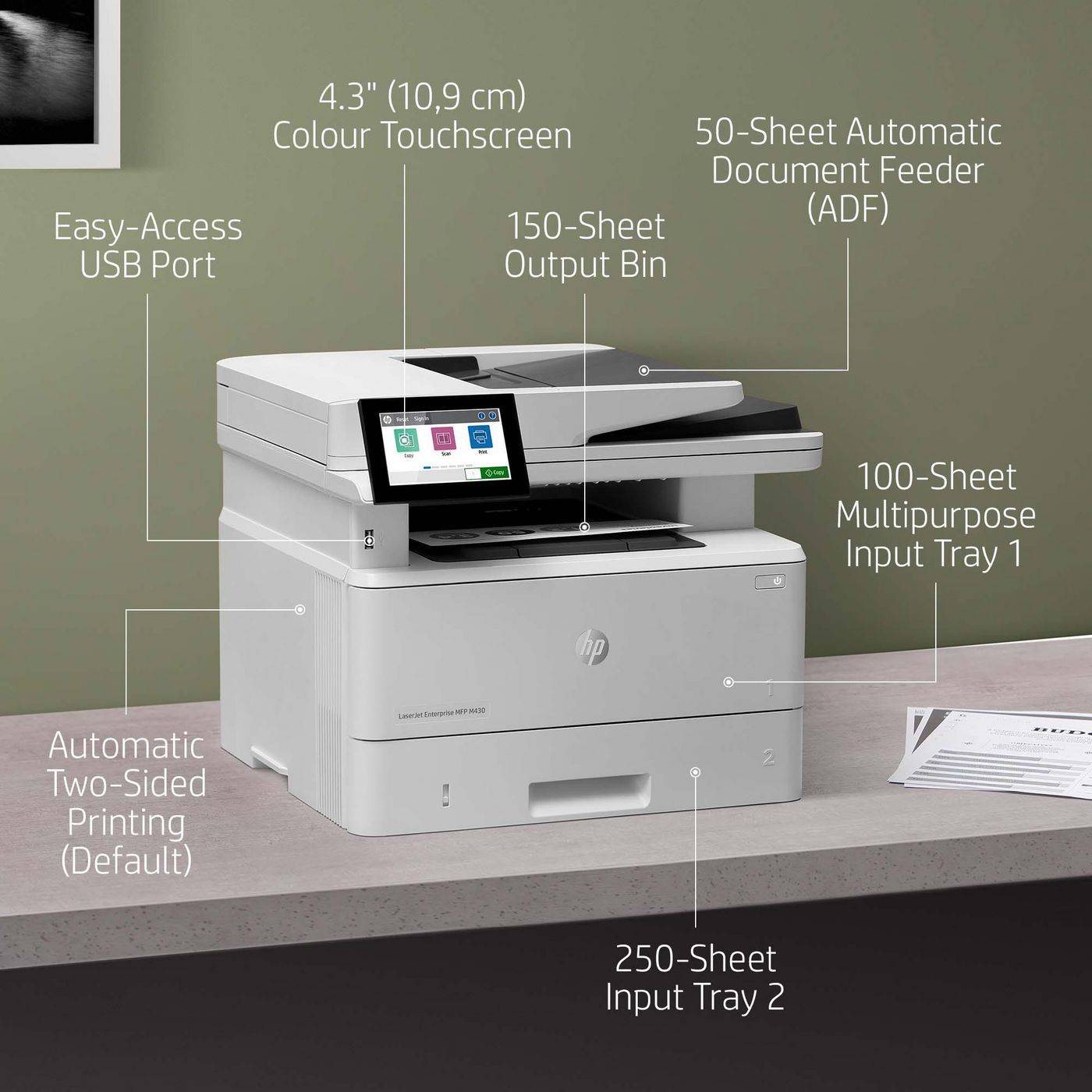 HPE - Laserjet Enterprise Mfp-4