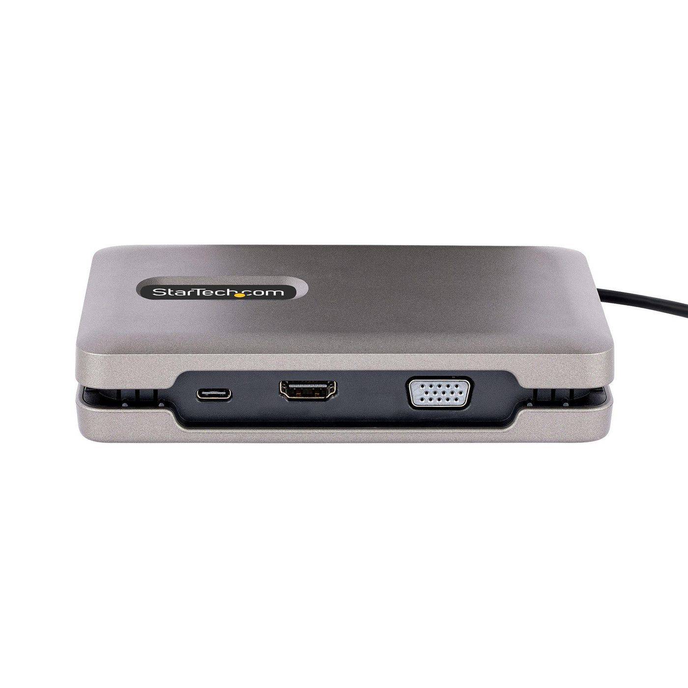 StarTech.com USB-C Multiport Adapter with USB-C DP Alt Mode Video Output / 4K HDMI 2.0 / VGA, USB-C Dual Monitor Docking-10