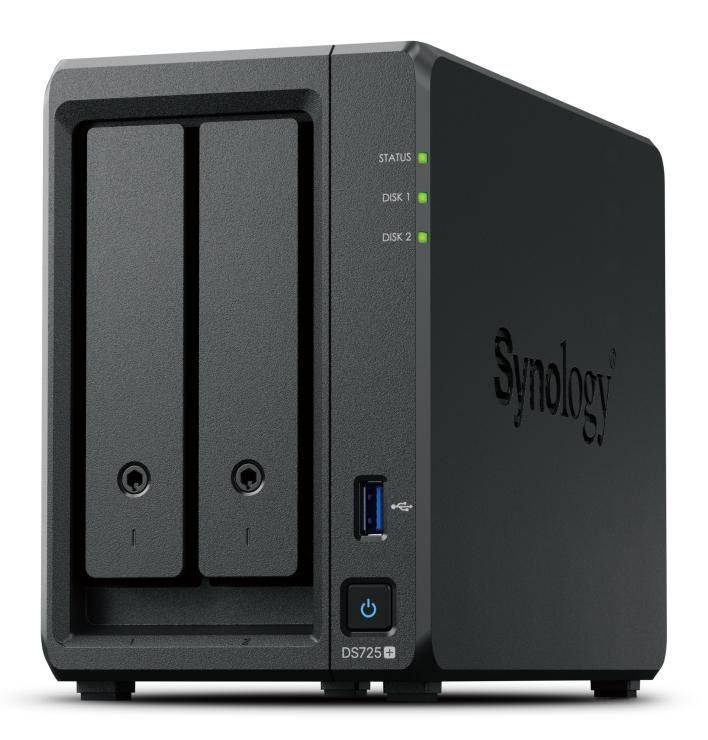 Synology DiskStation DS725+ NAS/storage server Netzwerk NAS-Systeme