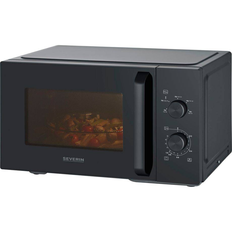 Severin MW 7796 Solo schwarz Mikrowelle-4