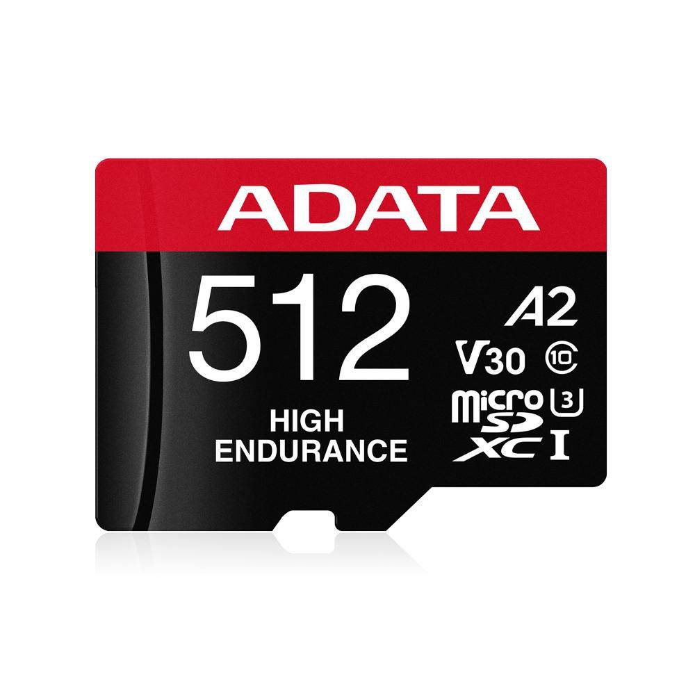 ADATA High Endurance 512 GB MicroSDXC Klasse 10 UHS-I 100 MB/s 85 Class V30 A2-1