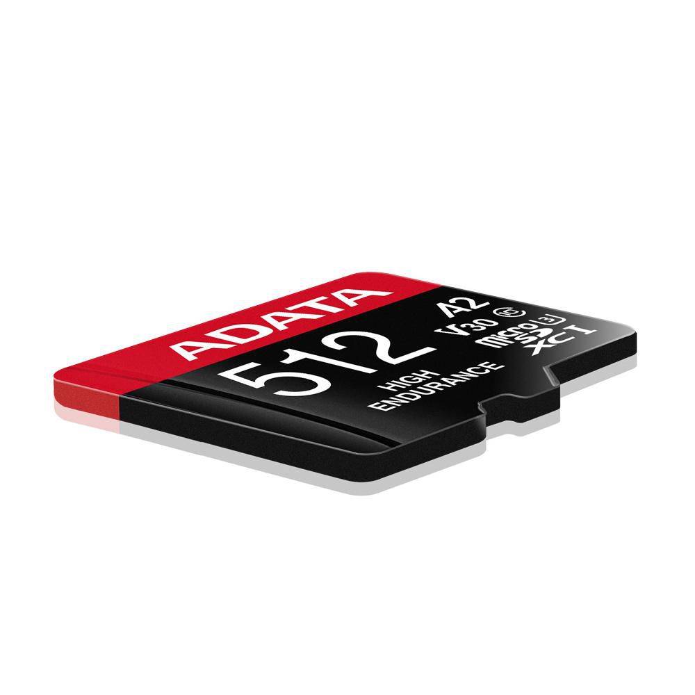 ADATA High Endurance 512 GB MicroSDXC Klasse 10 UHS-I 100 MB/s 85 Class V30 A2-2