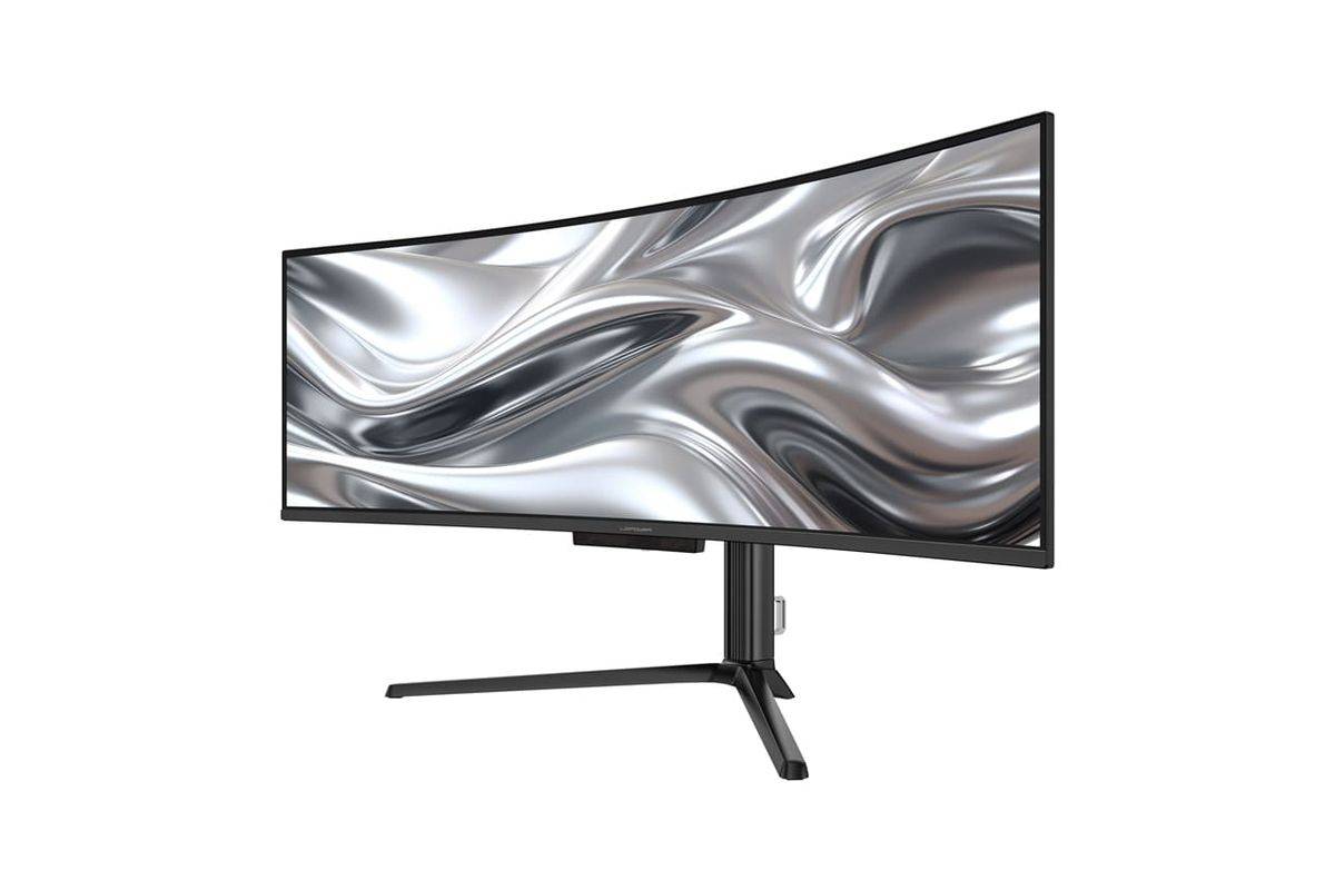 LC-POWER - 49"" LC-M49QCO Curved VA+DP+2xHDMI+RJ45 - Flachbildschirm (TFT/LCD) - 124,5 cm-0